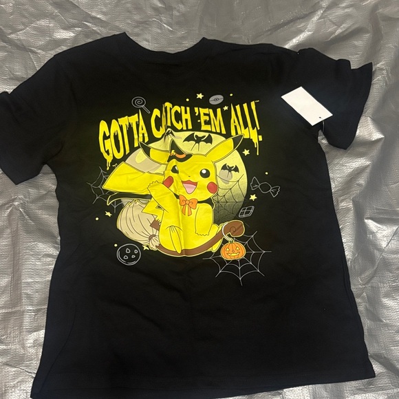 Black Pokémon Kids T-Shirt - Picture 1 of 1